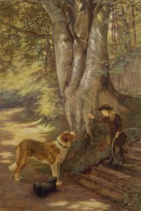 A Game of Ball by William Biscombe Gardner